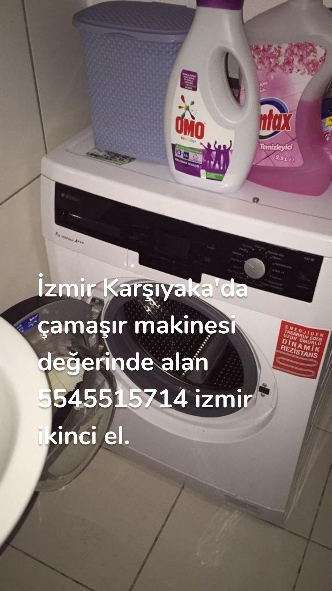 İzmir Karşıyaka'da çamaşır makinesi değerinde alan 5545515714 izmir ikinci el. 